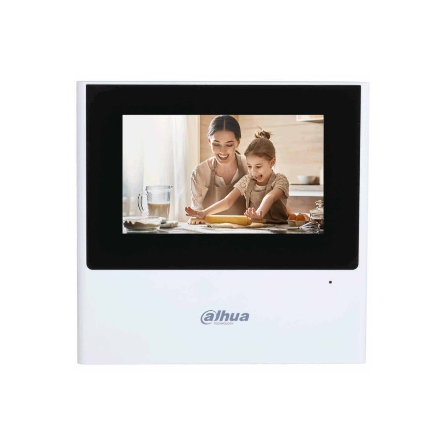 Dahua Touch-Screen-Monitor 4,3", IP&Wlan, 2-way-audio