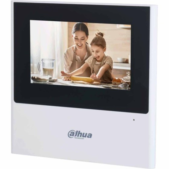 Dahua Touch-Screen-Monitor 4,3", IP&Wlan, 2-way-audio