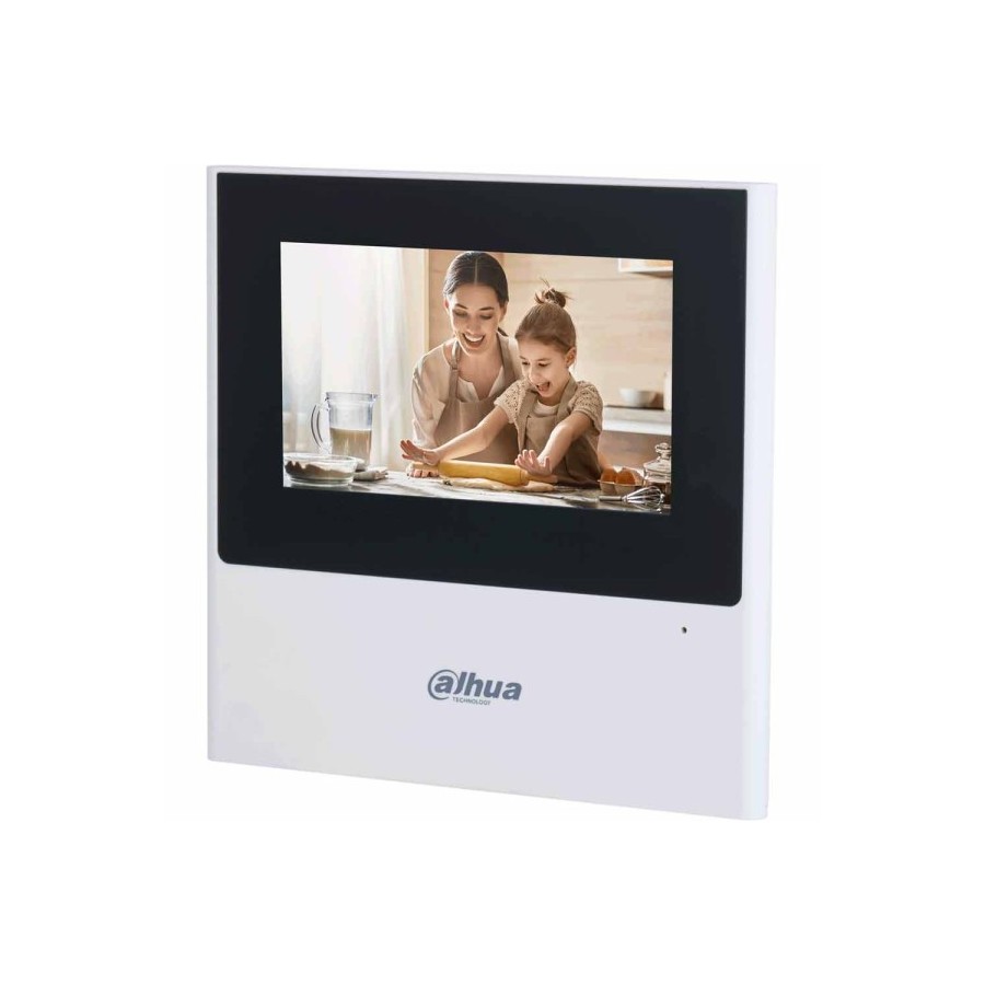 Dahua Touch-Screen-Monitor 4,3", IP&Wlan, 2-way-audio