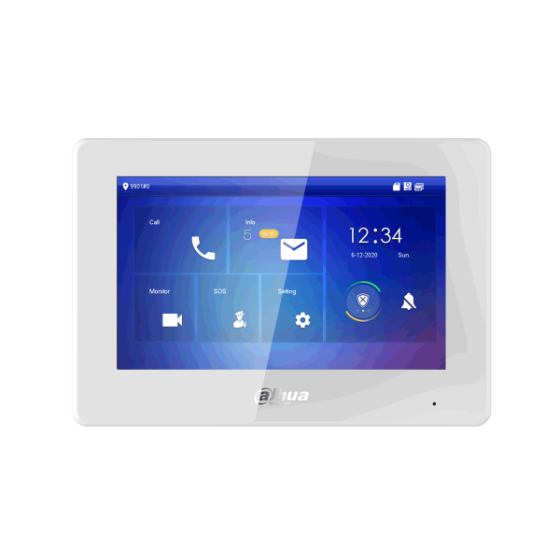 IP-Touch-Screen-Monitor 7", weiß