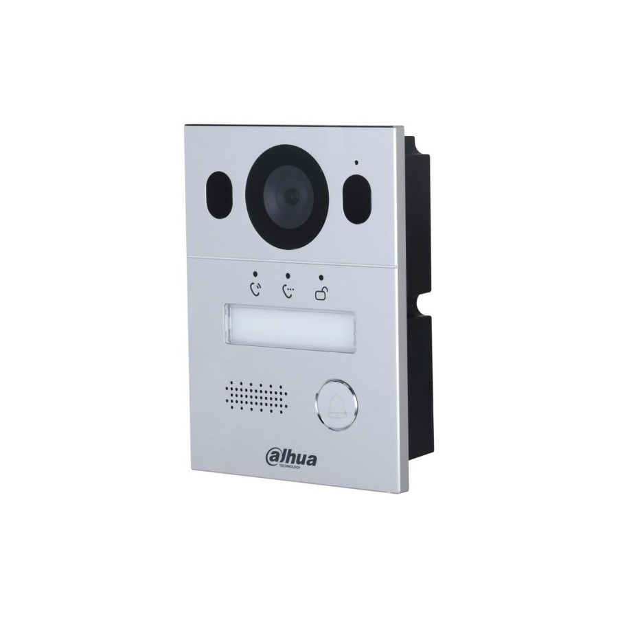 Dahua 2-Draht-Hybrid-Villa-Türstation, 2MP, IP65, IK07, silber