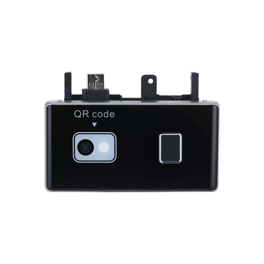 Dahua Zutrittsmodul mit Fingerabdruck-Scanner und QR-Code-Leser, IP65