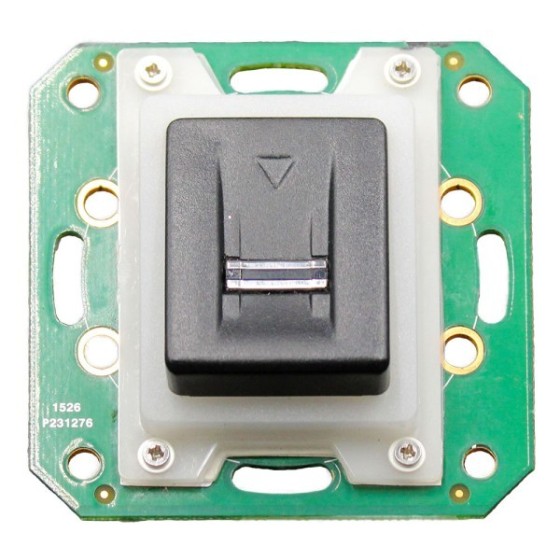 Fingerprintleser, dunkelgrau, Unterputz