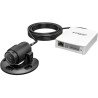 IP-Gerät und 4MP Pinhole Linse-Set, 2,8mm, IP67, schwarz, versteckt