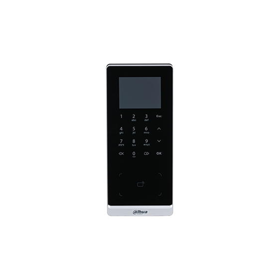 Dahua standalone Zutrittskontrolle mit Kartenleser und Tastatur, 2,4"