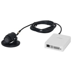 IP-Gerät und 2 MP Pinhole-Linse-Set, 2,8 mm, IP67, schwarz, versteckt