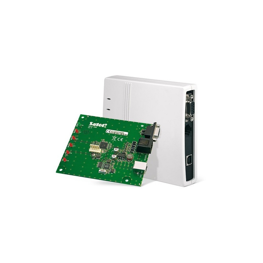 Satel Datenkonverter USB/RS485, Verbindung ACCO-Module
