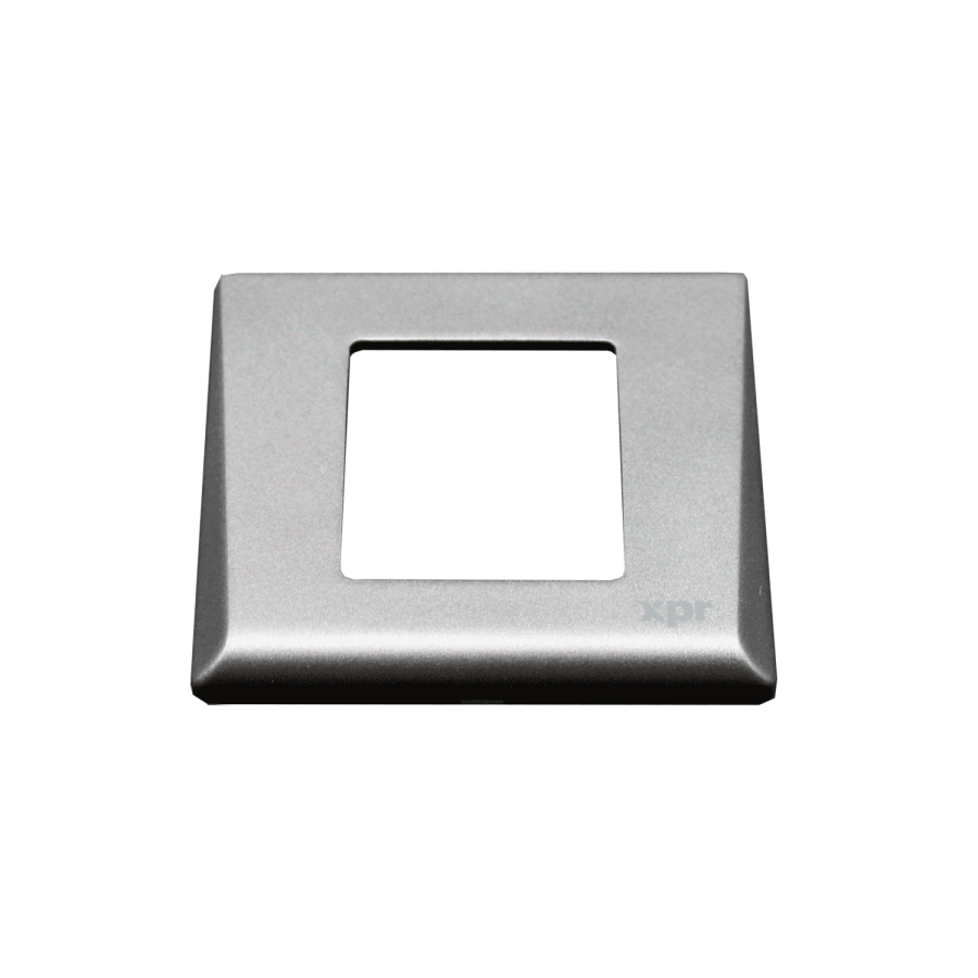 Unterputz-Rahmen, für 1 Modul, dunkelgrau