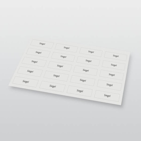 Siegelaufkleber SA-5