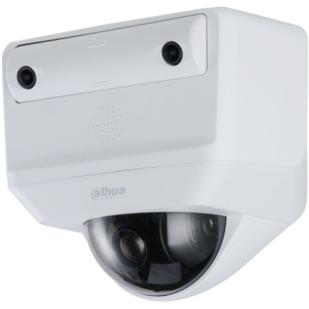 Dahua IP-PTZ-Panorama-Spezial-Kamera, 2x 4 MP, 2,2/8 - 32 mm, weiß