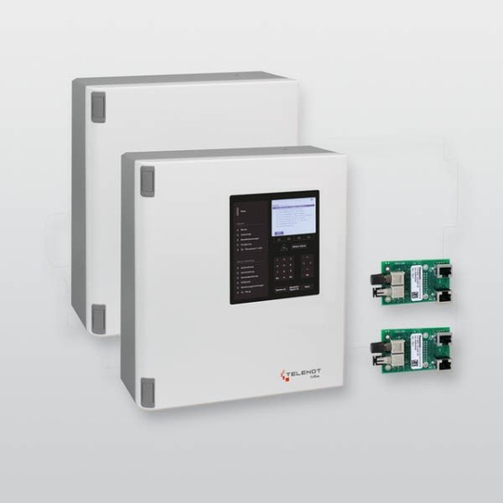 Brandmelderzentralen-Set 8 Loop hifire 4400-256 + Sub-BMZ hifire 4400