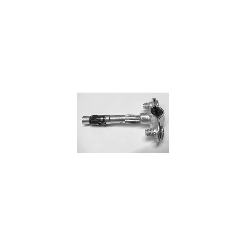 Edelstahldübel mit Edelstahlklemme für LWL-Kabel DTS