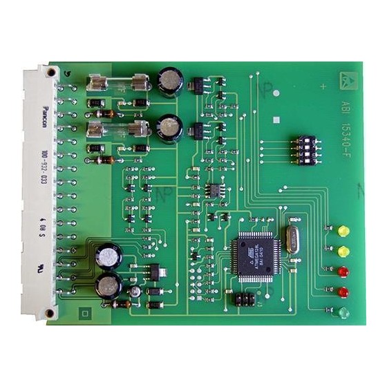 MC 1500-M M-BUS-Schnittstellenbaugruppe - 2 Melder-/Modul-Bus-Schnittstellen