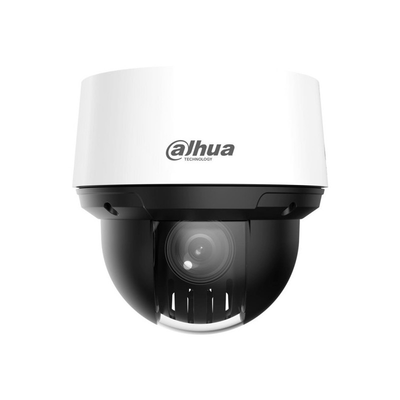 Dahua IP-PTZ-Dome-Kamera, 4MP, 5 - 125mm Vario, IR 100m, IP66, PoE+, weiß