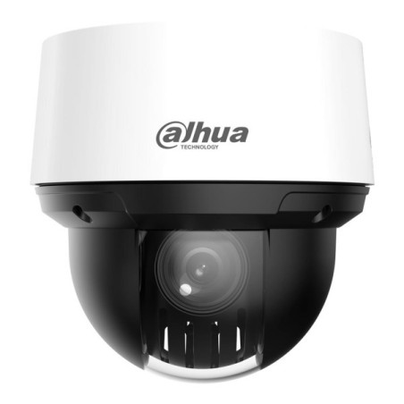 Dahua IP-PTZ-Dome-Kamera, 4MP, 5 - 125mm Vario, IR 100m, IP66, PoE+, weiß
