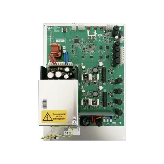 Netzladeteil 15013/G3, 12V/4A Batt. 4x27Ah - Einbauausführung auf Montageplatte