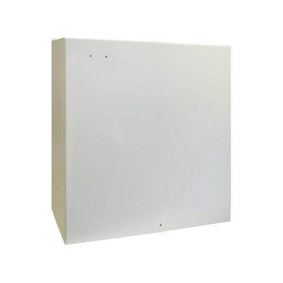 Netzladeteil 15013/G3, 12V/4A Batt. 4x27Ah - Aufputz-Metallgehäuse, weiß