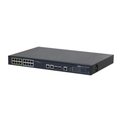 18-Port Switch, Managed, 8-Port ePoE & 8-Port PoE