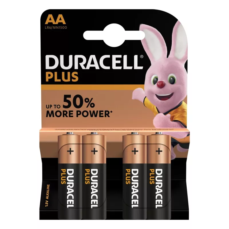 Duracell Plus AA (MN1500/LR6) 4er Blister NEW