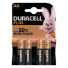 Duracell Plus AA (MN1500/LR6) 4er Blister NEW