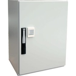 Zentralenumschrank H 800, m. int. BC750 - Flächenüberwachung, GEH 600x800x400mm