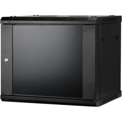 19" Netzwerkschrankgehäuse, 9U, schwarz