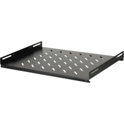 Fachboden für 19"-Gehäuse, schwarz