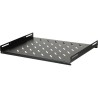 Fachboden für 19"-Gehäuse, schwarz