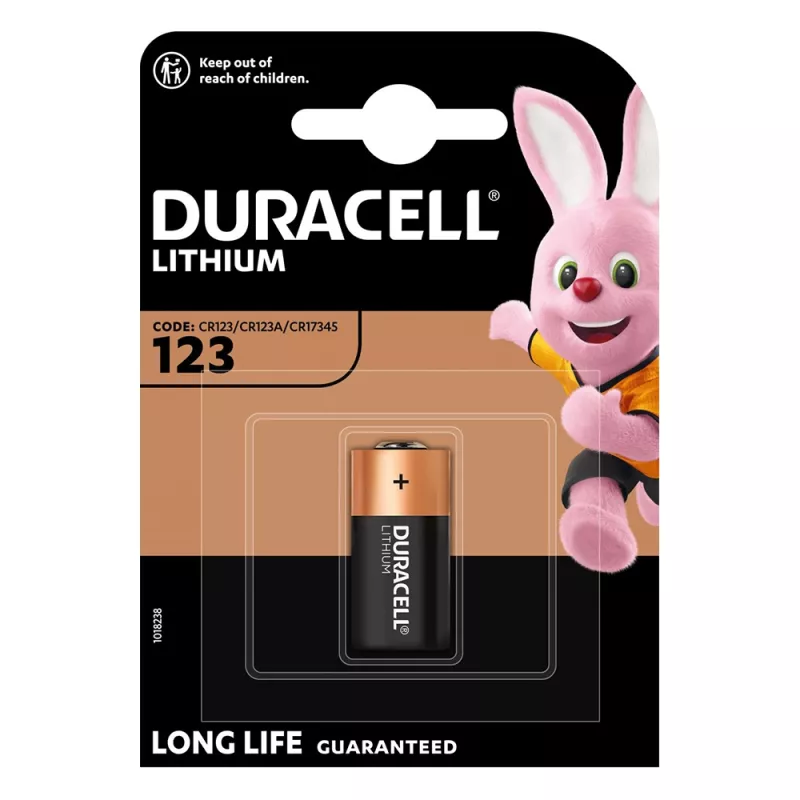 Duracell Lithium CR123 1er Blister