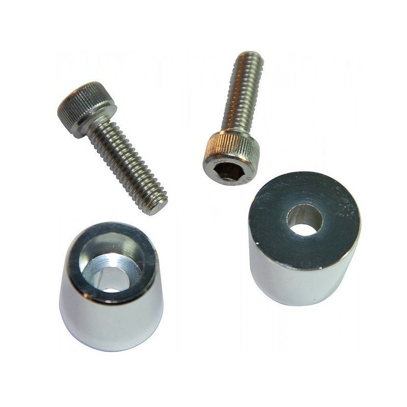 Adapter M8 Innengewinde  Rundpol