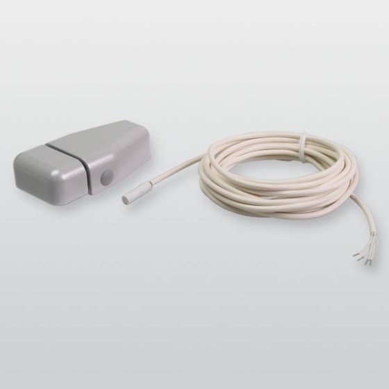 Aufbaugehäuse mit Gegenstück und Magnetkontakt 8363.4 - Weißaluminium