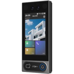 IP & WLAN-Video-Türsprechstelle mit Kartenleser, 2 MP, IR, IP65, schwarz