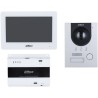 2-Draht-Video-Gegensprechanlagen-Set, 2 MP, 7" TFT-Touch-Screen, IP65, IK07, Aufputz