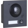 2-Draht-IP-Video-Türsprechstelle, 2 MP, IP65, IK07, schwarz, ohne Logo