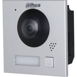 2-Draht-IP-Video-Türsprechstelle, 2 MP, IP65, IK07, silber