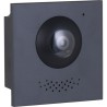 IP/2-Draht-Video-Türsprechstelle, 2MP, IP65, IK07, ohne Logo, schwarz