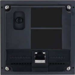 IP/2-Draht-Video-Türsprechstelle, 2MP, IP65, IK07, schwarz