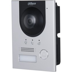 2-Draht-IP-Video-Türsprechstelle, 2 MP, IR, IP65, IK07, silber
