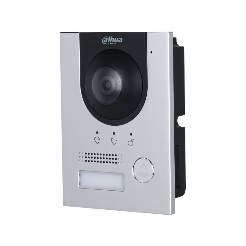 2-Draht-IP-Video-Türsprechstelle, 2 MP, IR, IP65, IK07, silber