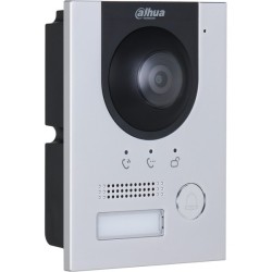 2-Draht-IP-Video-Türsprechstelle, 2 MP, IR, IP65, IK07, silber