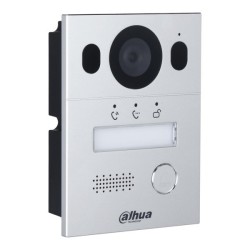 2-Draht-Hybrid-Villa-Türstation, 2MP, IP65, IK07, silber