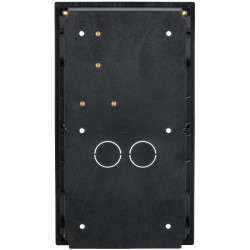 Montagebox, für 2 Module, UP, Plastik, schwarz