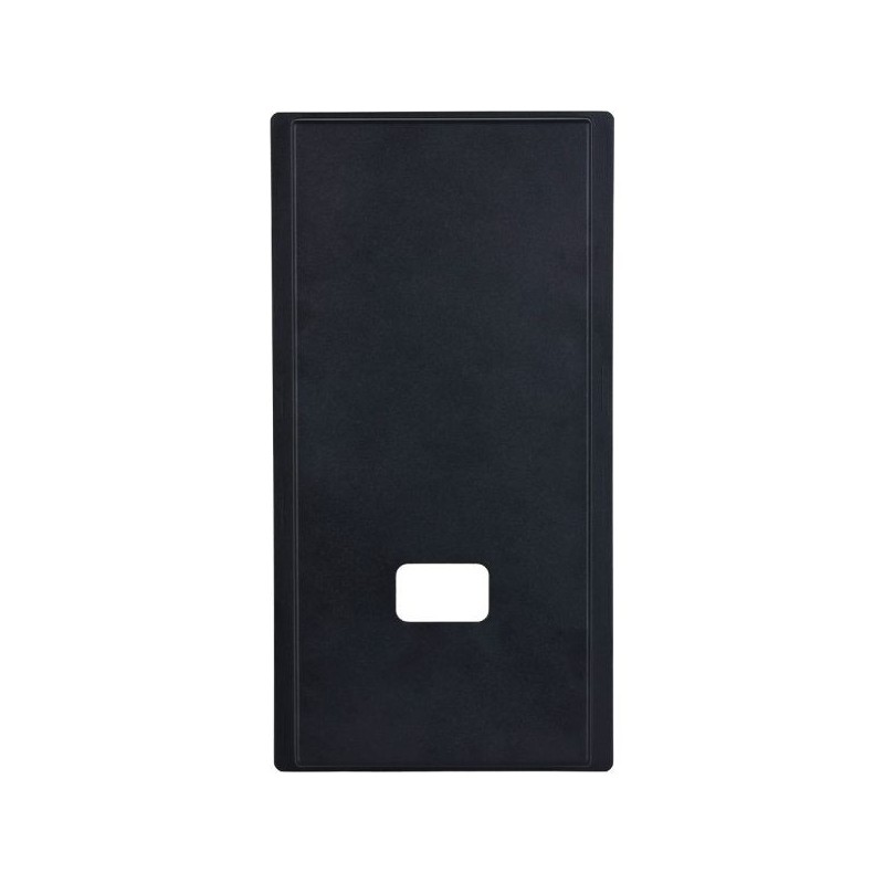 Montagebox, Metall, schwarz, Unterputz