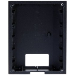 Unterputz-Montagebox, für 1 Modul, Metall, schwarz
