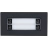 Erweiterung Klingel-Modul, 4 Tasten, IP65, IK07, schwarz