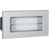 Erweiterung Klingel-Modul, 4 Tasten, IP65, IK07, silber