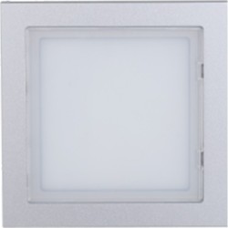 Erweiterung Info-Modul, IP65, IK07, silber