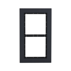 Rahmen, für 2 Module, schwarz