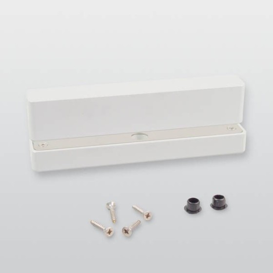 Aufbaugehäuse mit Gegenstück für Wandmontage 8323.5 - Reinweiß