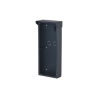 Aufputz-Montagebox, für 3 Module, mit Regendach, schwarz